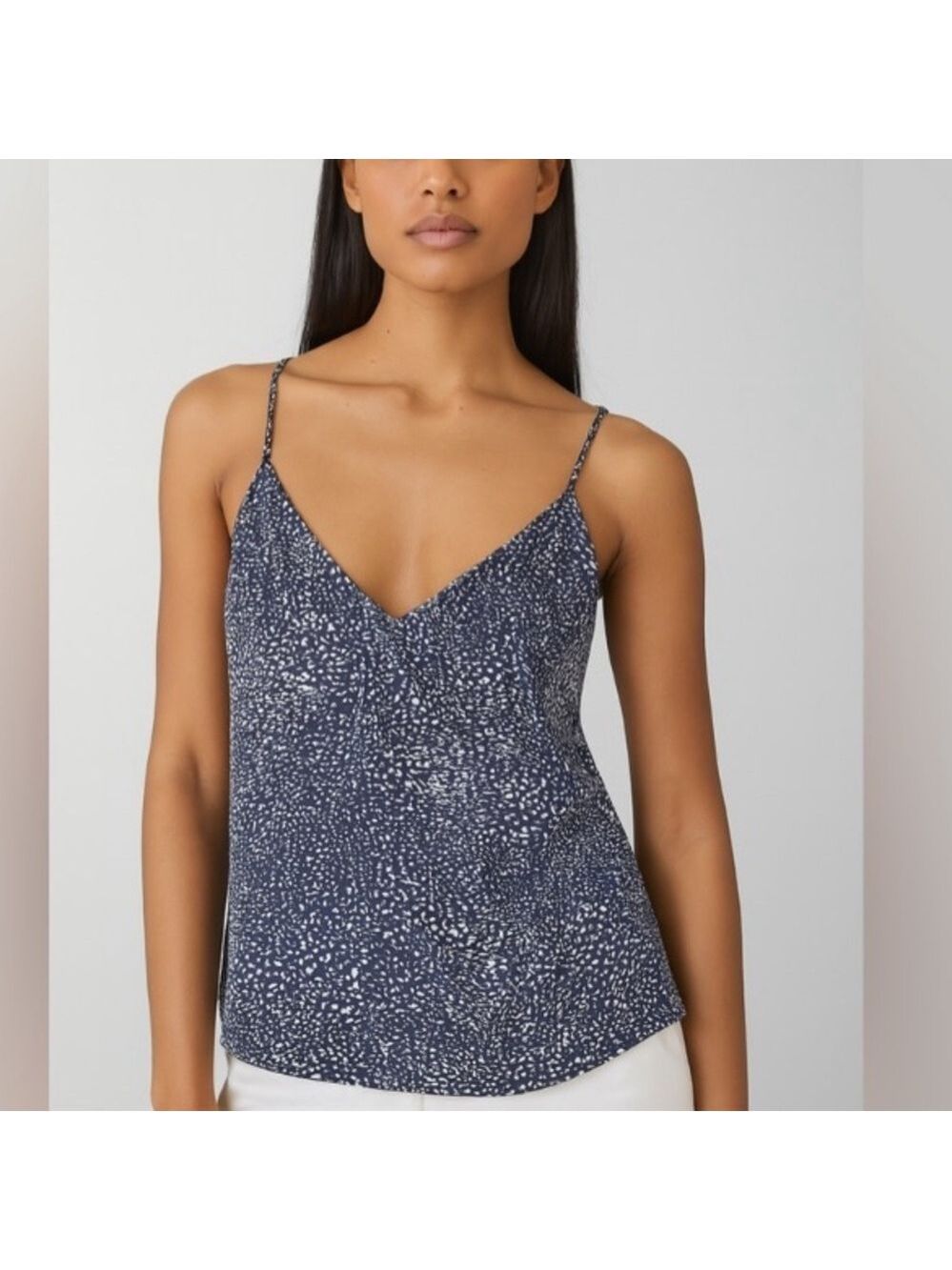 Aritzia Babaton patterned strappy cami tank. S